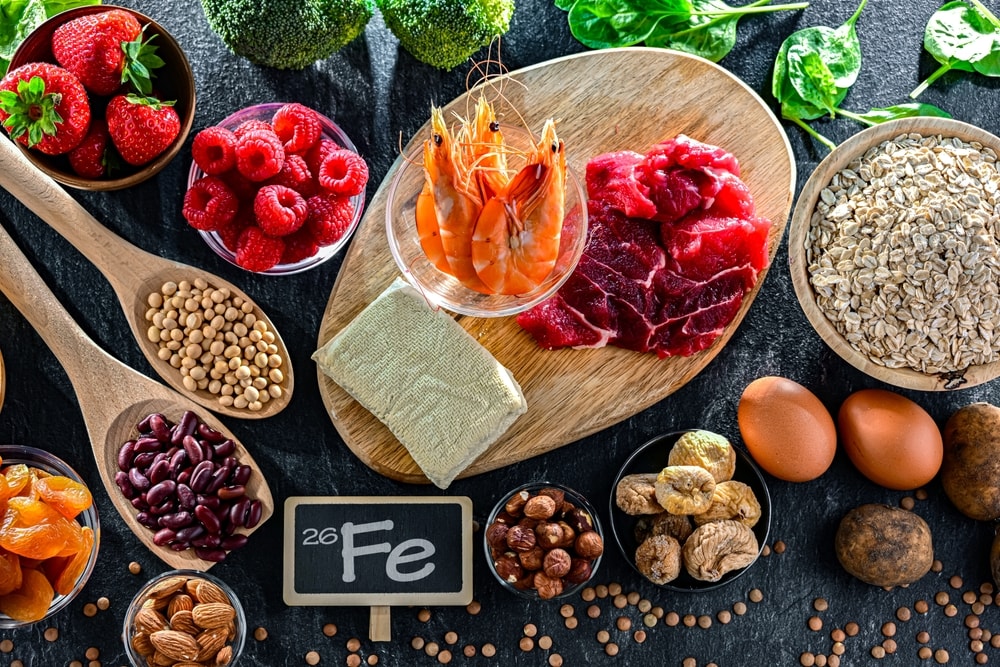 alimenti ricchi di ferro