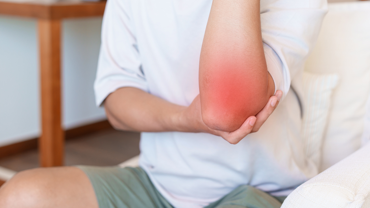 gomito con epicondilite