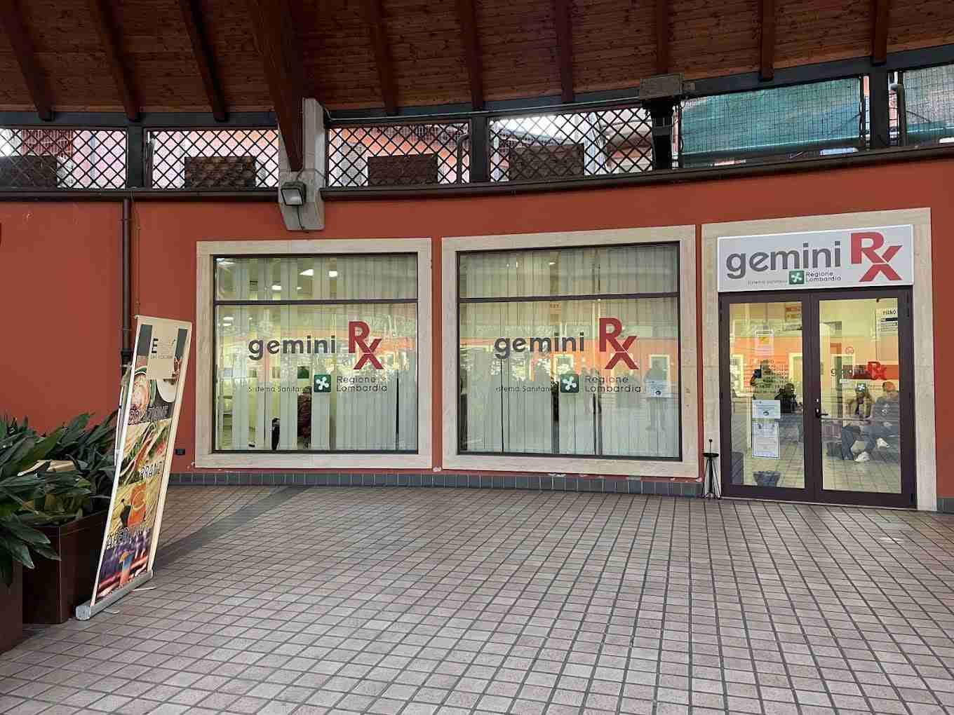 ingresso sede centro medico Gemini Rx Travagliato